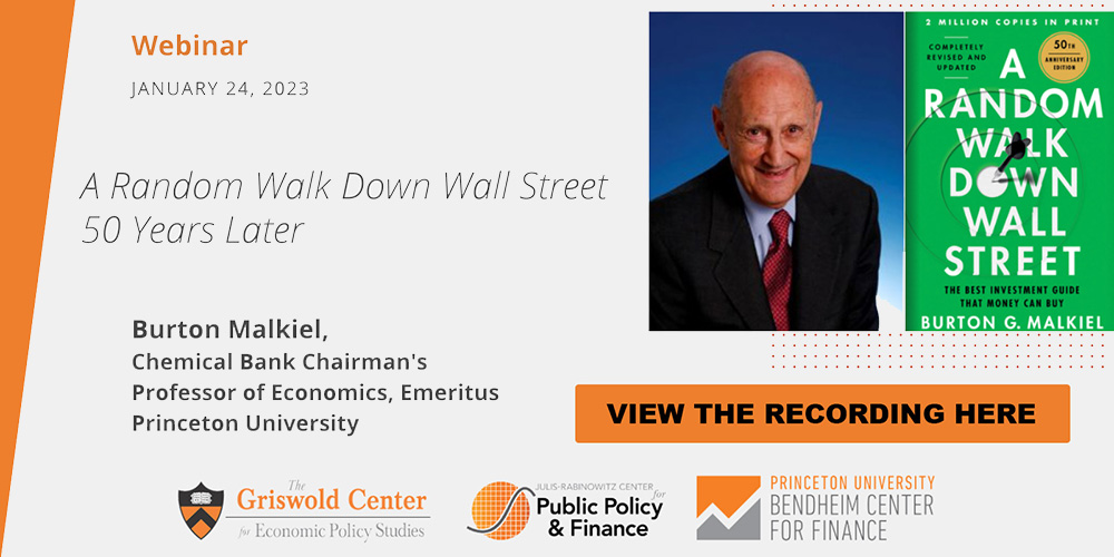 A Random Walk Down Wall Street: 50 Years Later 